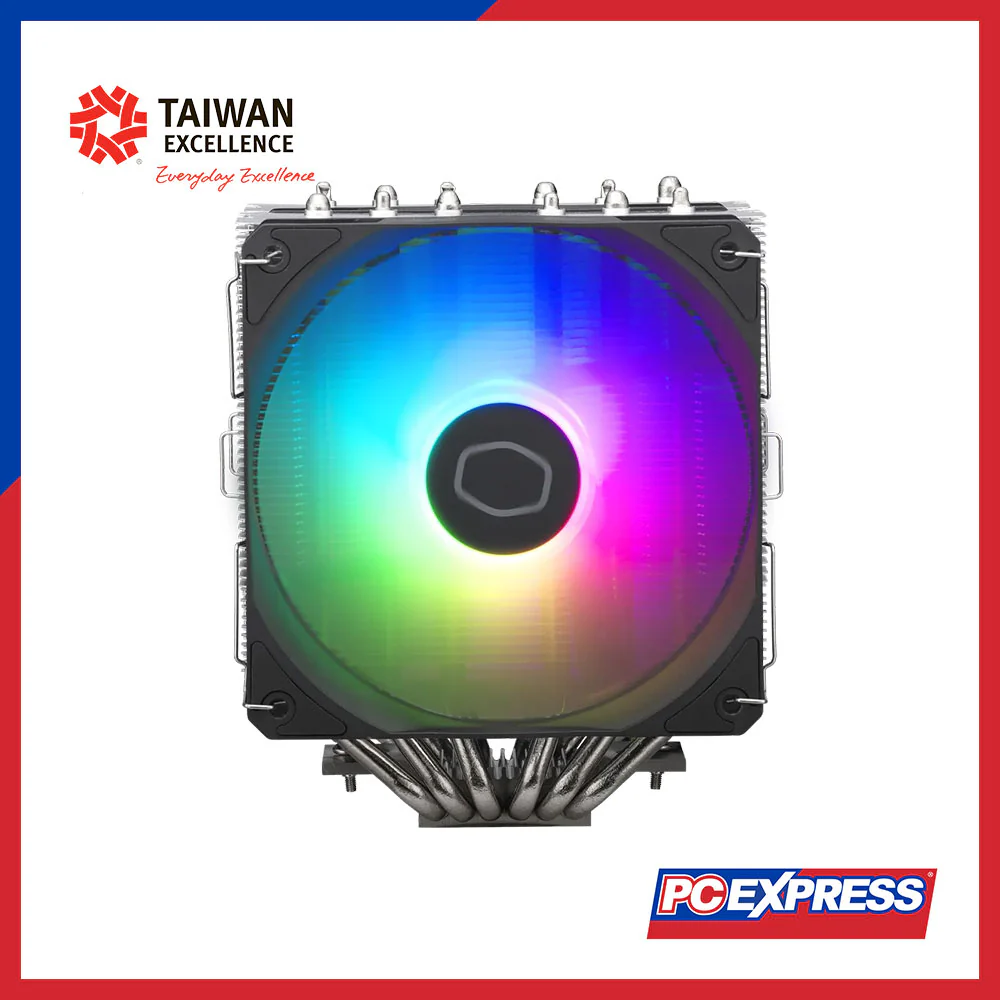 COOLER MASTER Hyper 620S Spectrum ARGB CPU Air Cooler Fan - Image 7