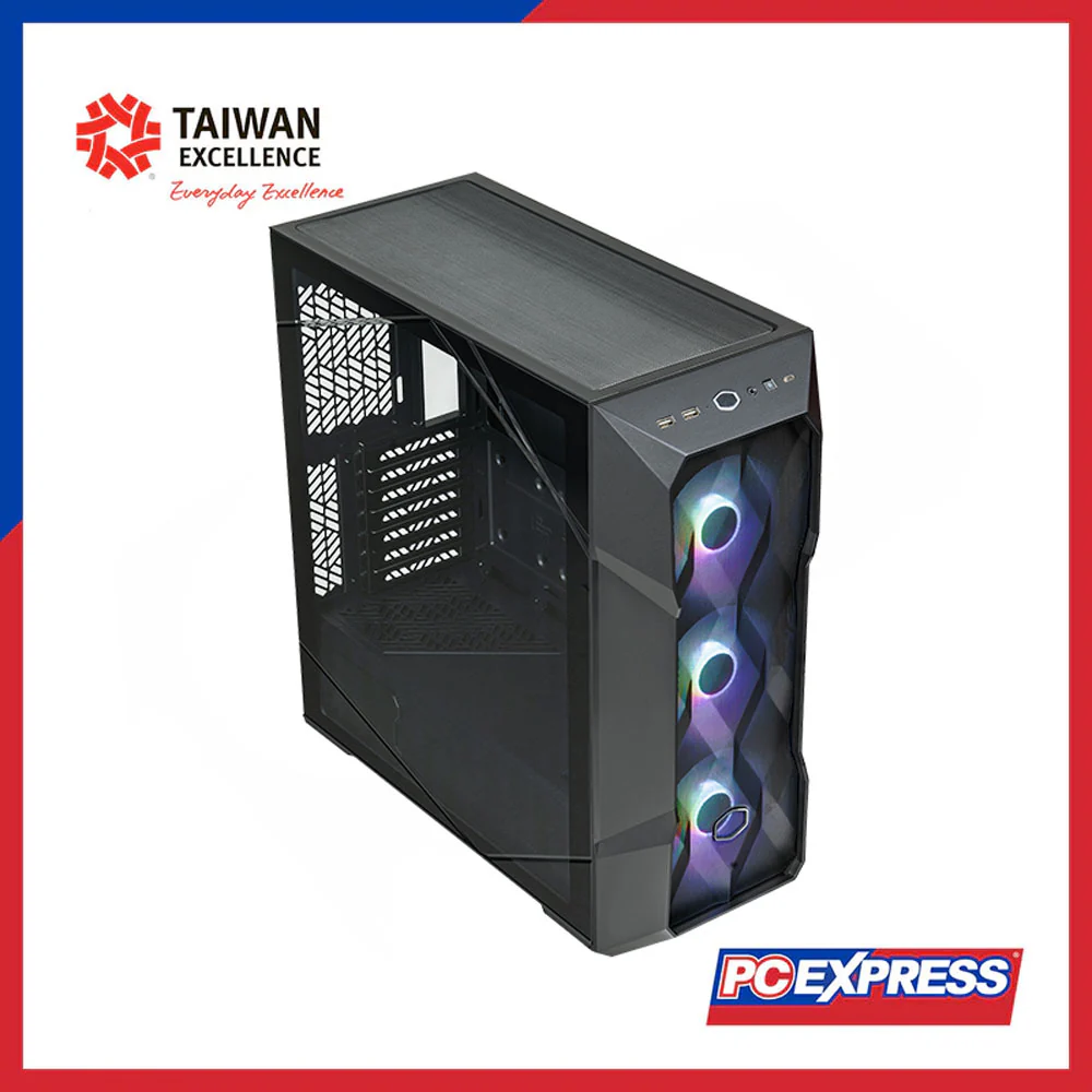 COOLER MASTER MASTERBOX TD500 V2 (TD500V2-KGNN-S00) Mesh Chassis (Black) - Image 6