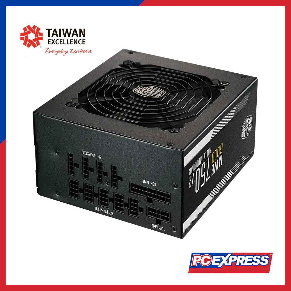 COOLER MASTER MWE V2 750W 80+ GOLD ATX 3.1 Fully Modular Power Supply - Image 4