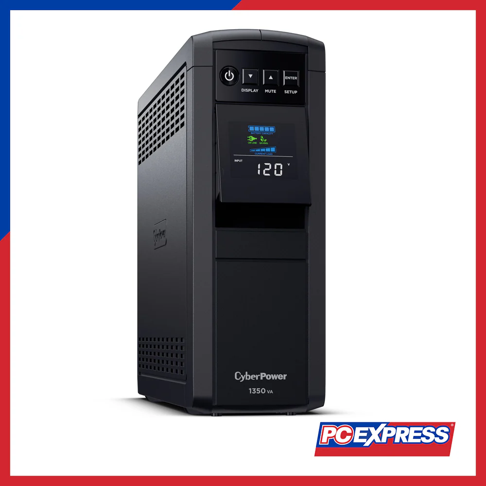 CYBERPOWER CP1350PFCLCD 1350VA/810W Uninterruptible Power Supply - Image 3