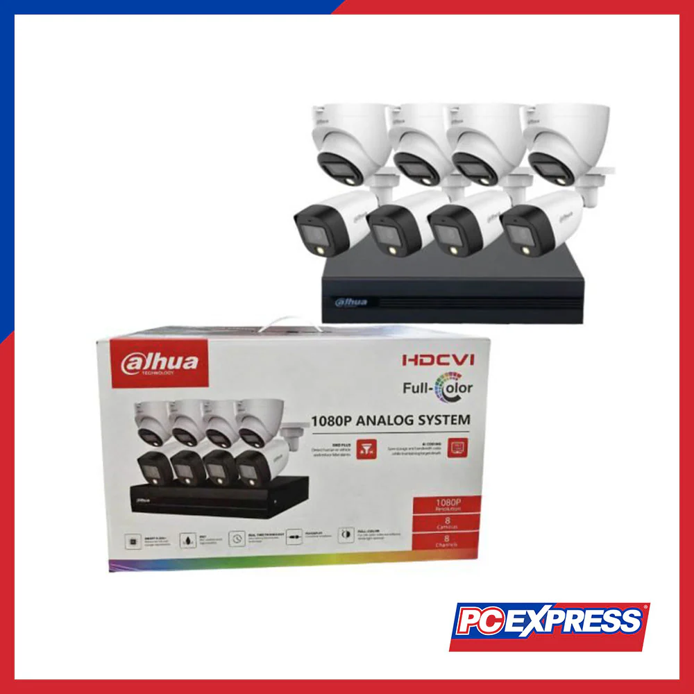 DAHUA DH-KIT (CVI2MP4B4D-FC) 8 Channel Surveillance Package