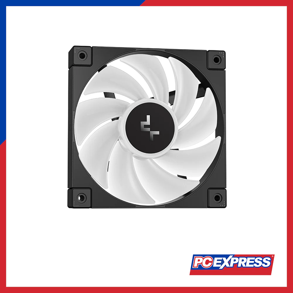 DEEPCOOL LQ240 ARGB W/ LCD SCREEN All-In-One CPU Cooler Fan - Black - Image 3