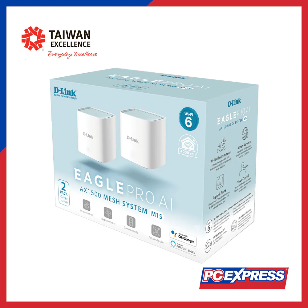 D-Link M15 AX1500 Mesh System (2-Pack) - Image 5