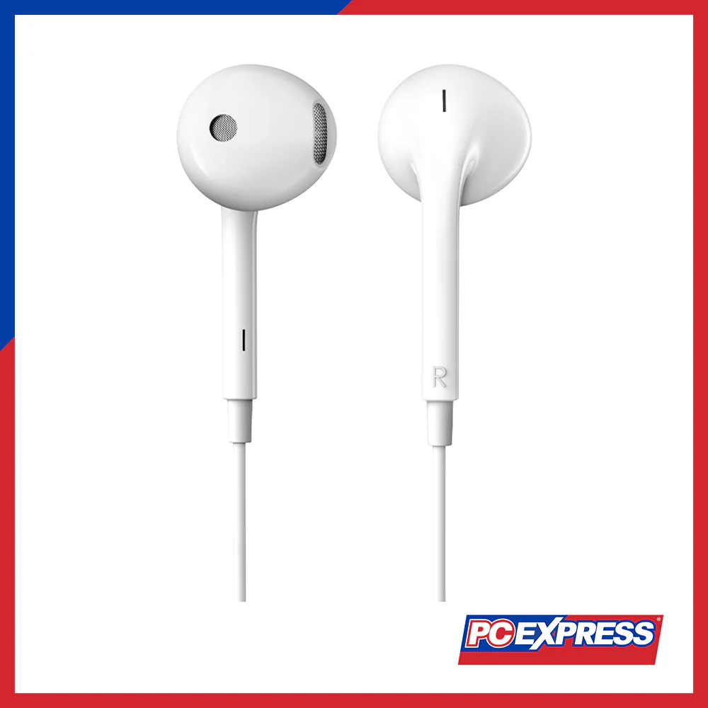 EDIFIER P180 Plus Earbuds With Remote & Mic - White - Image 3