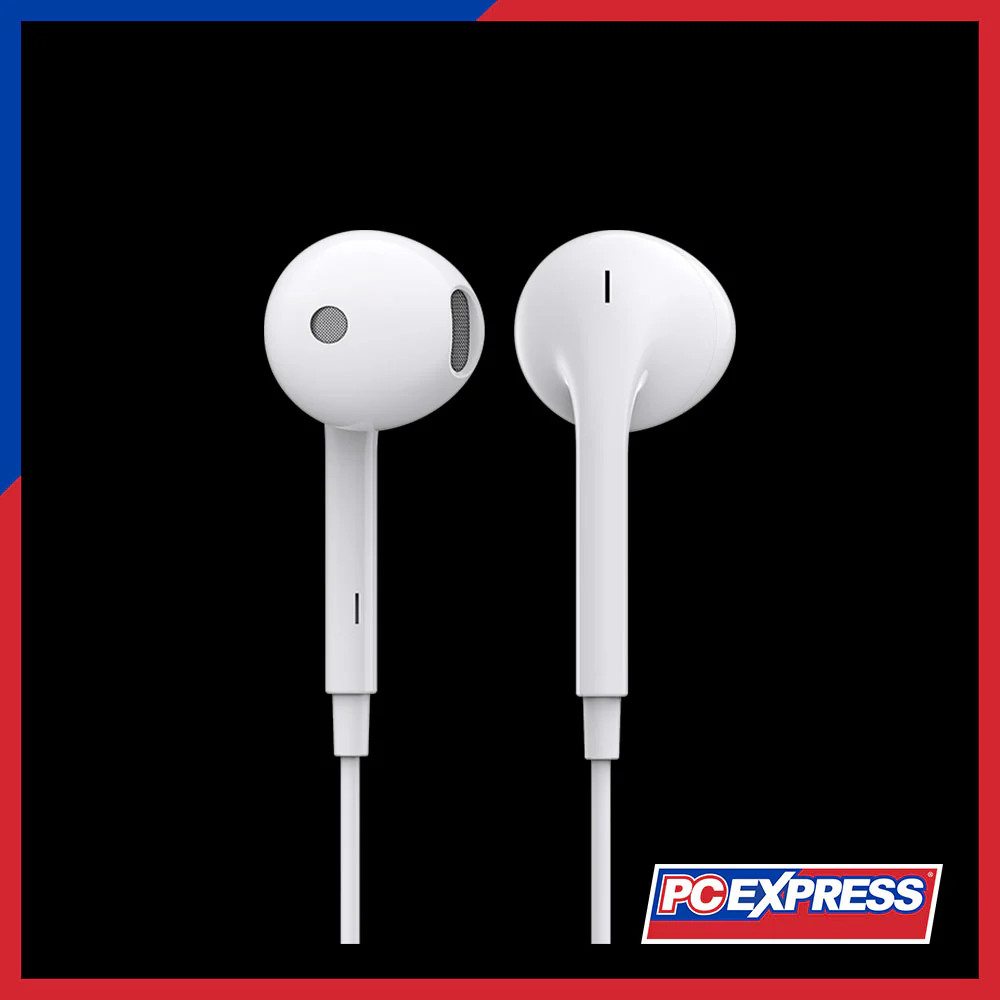 EDIFIER P180 USB-C Earbuds with Remote and Mic (White) - Image 2