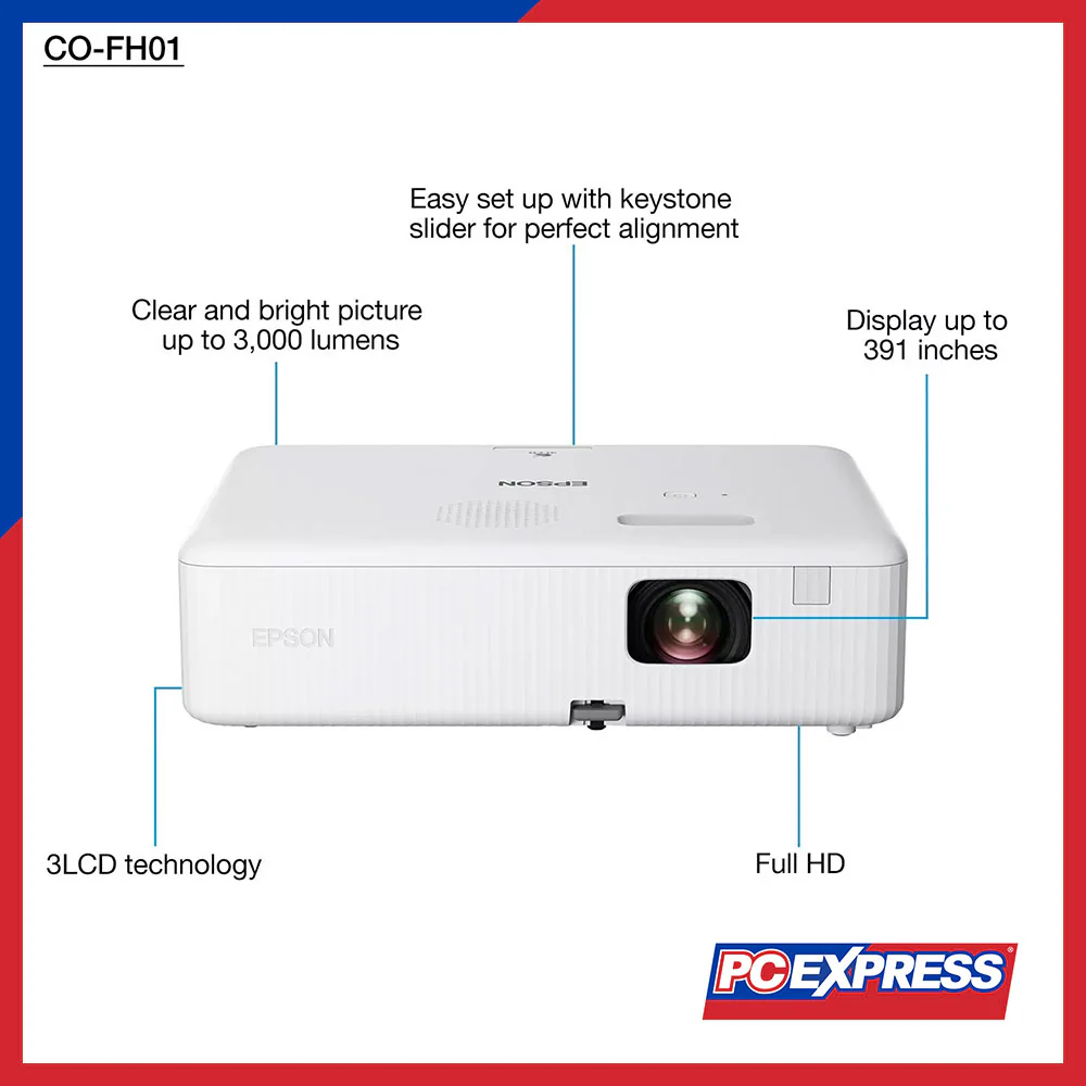 EPSON CO-FH01 Projector - Image 2