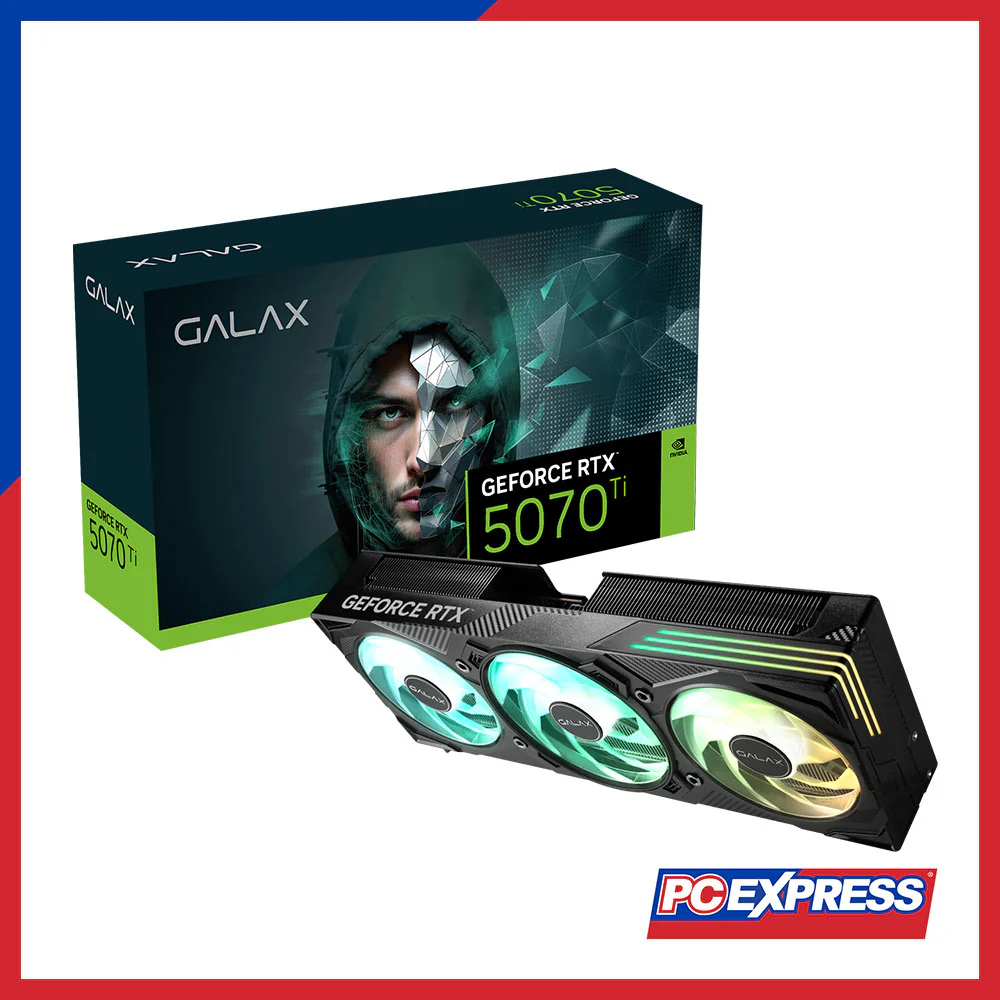 GALAX GeForce RTX™ 5070 Ti EX Gamer 1-Click OC 16GB GDDR7 256-bit Graphics Card