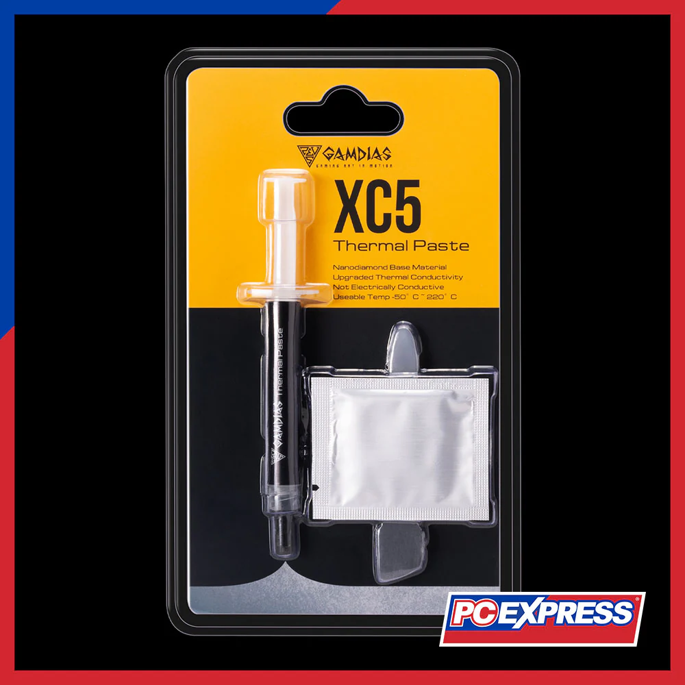 GAMDIAS XC5 Performance Thermal Paste - 4 Grams - Image 3