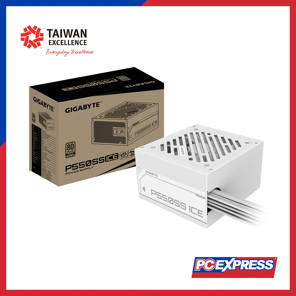GIGABYTE 550W P550S ICE 80+ Silver Non Modular Power Supply