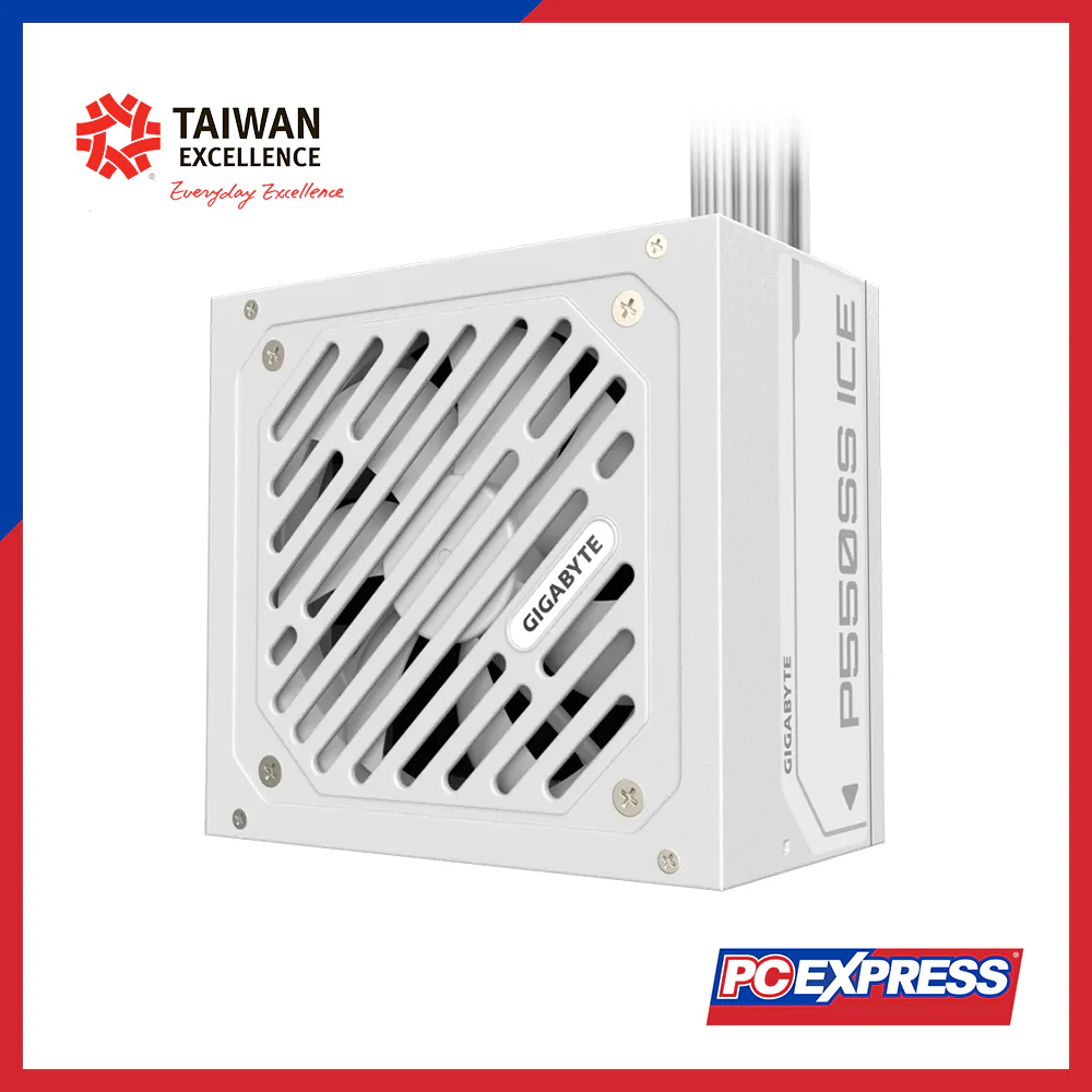 GIGABYTE 550W P550S ICE 80+ Silver Non Modular Power Supply - Image 3