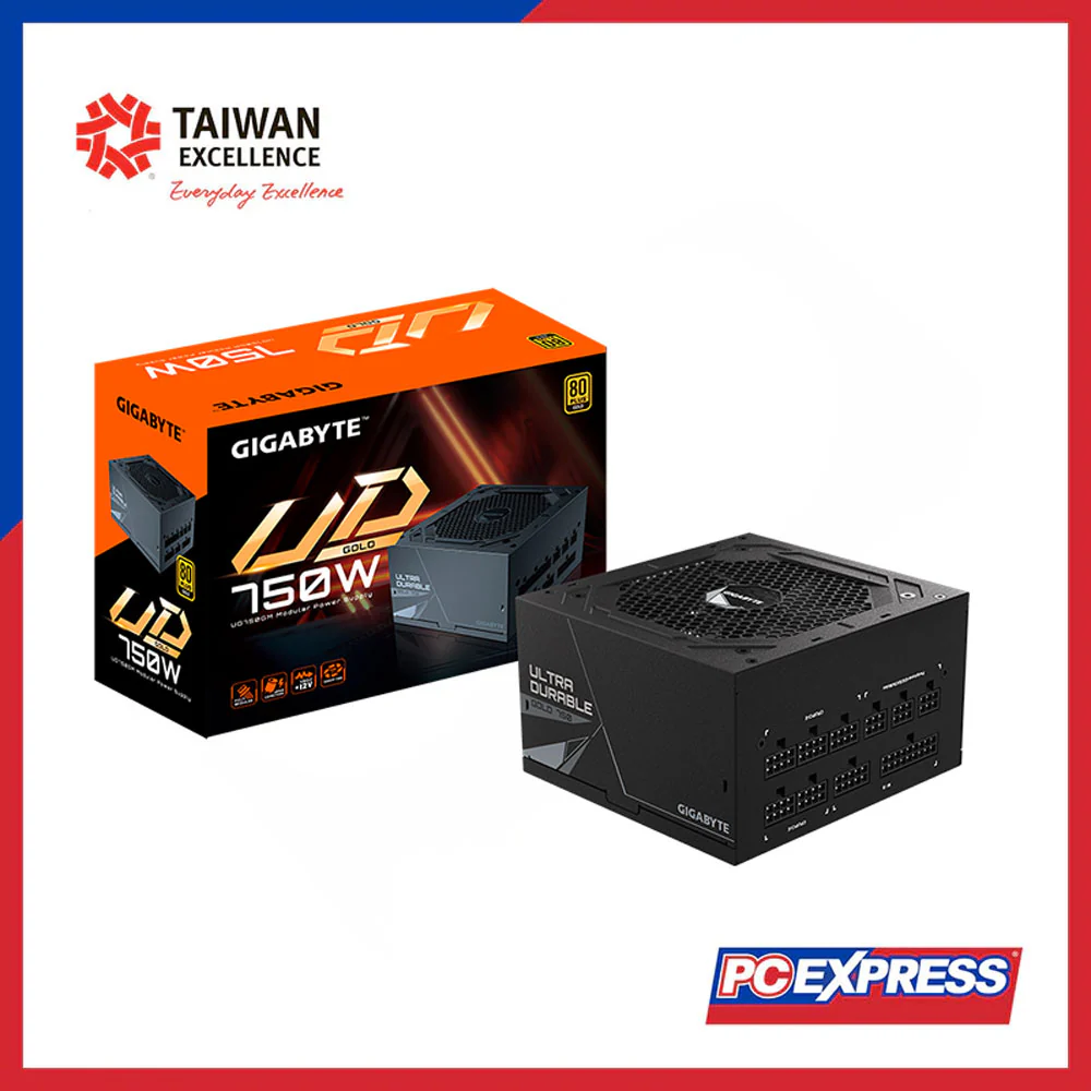 GIGABYTE 750W GP-UD750GM 80+ GOLD Fully Modular Power Supply - Image 7