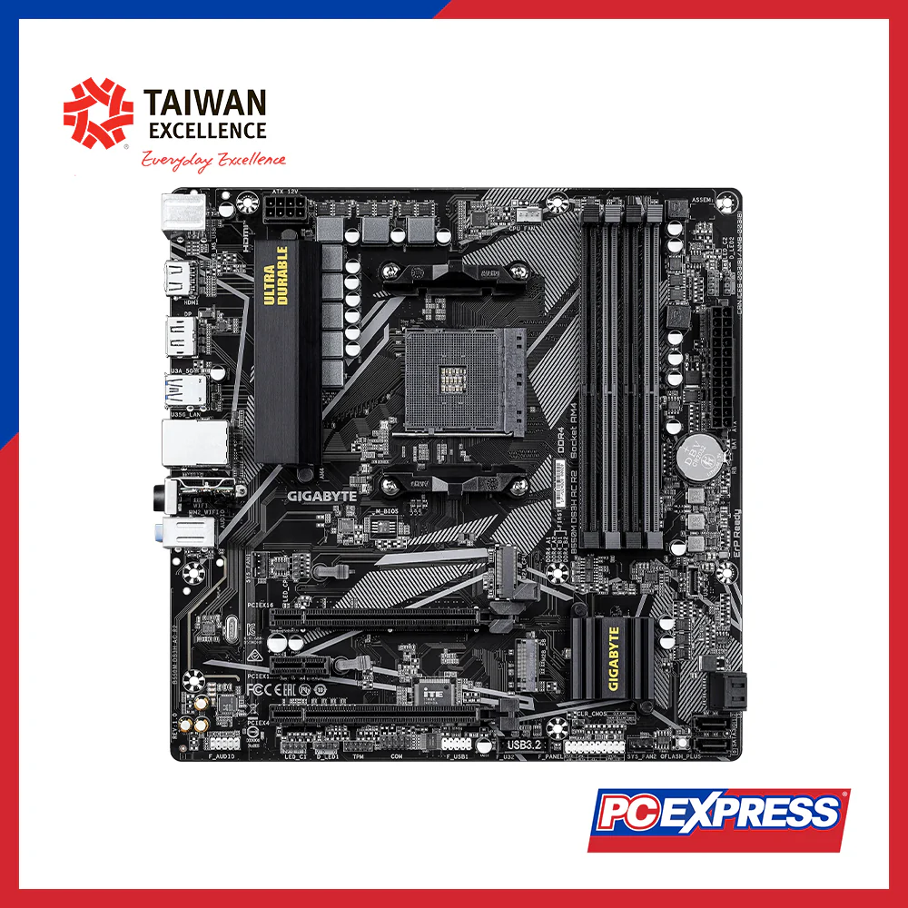 GIGABYTE B550M-DS3H-AC R2 micro-ATX Motherboard - Image 3