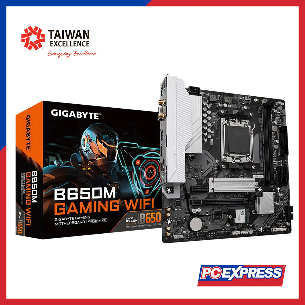 GIGABYTE B650M GAMING WIFI Micro-ATX Motherboard