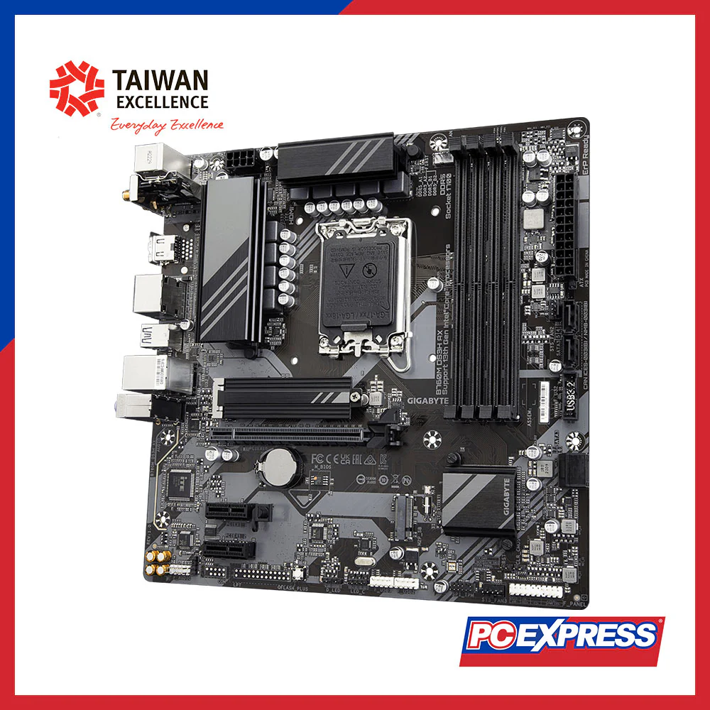 GIGABYTE B760M-DS3H-AX Micro-ATX Motherboard - Image 3