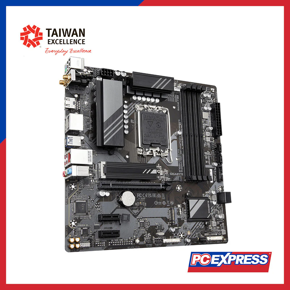 GIGABYTE B760M-DS3H-AX Micro-ATX Motherboard - Image 4