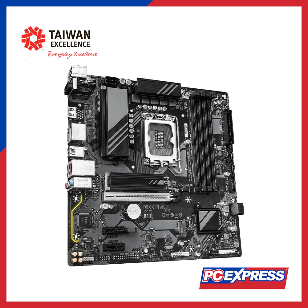 GIGABYTE B760M-DS3H-WIFI6E Gen5 micro-ATX Motherboard - Image 3