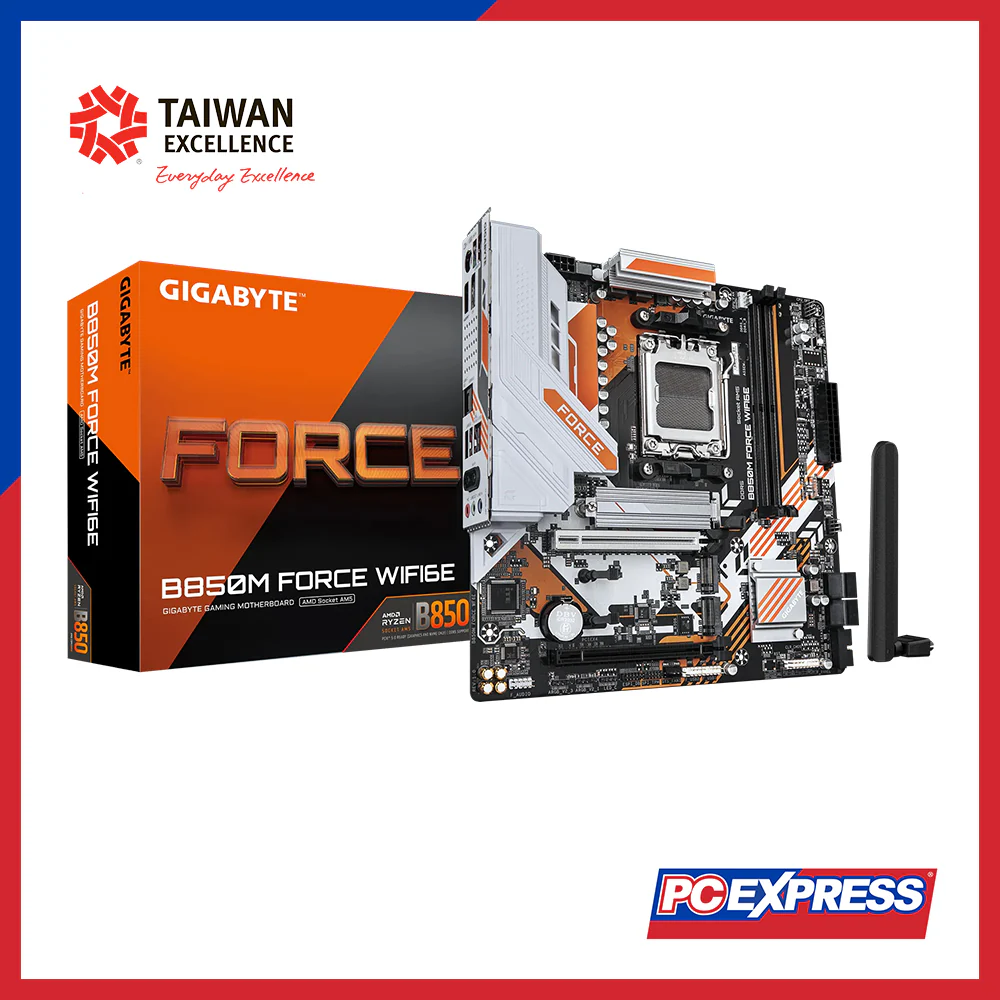 GIGABYTE B850M FORCE WIFI6E Micro-ATX Motherboard - Image 4
