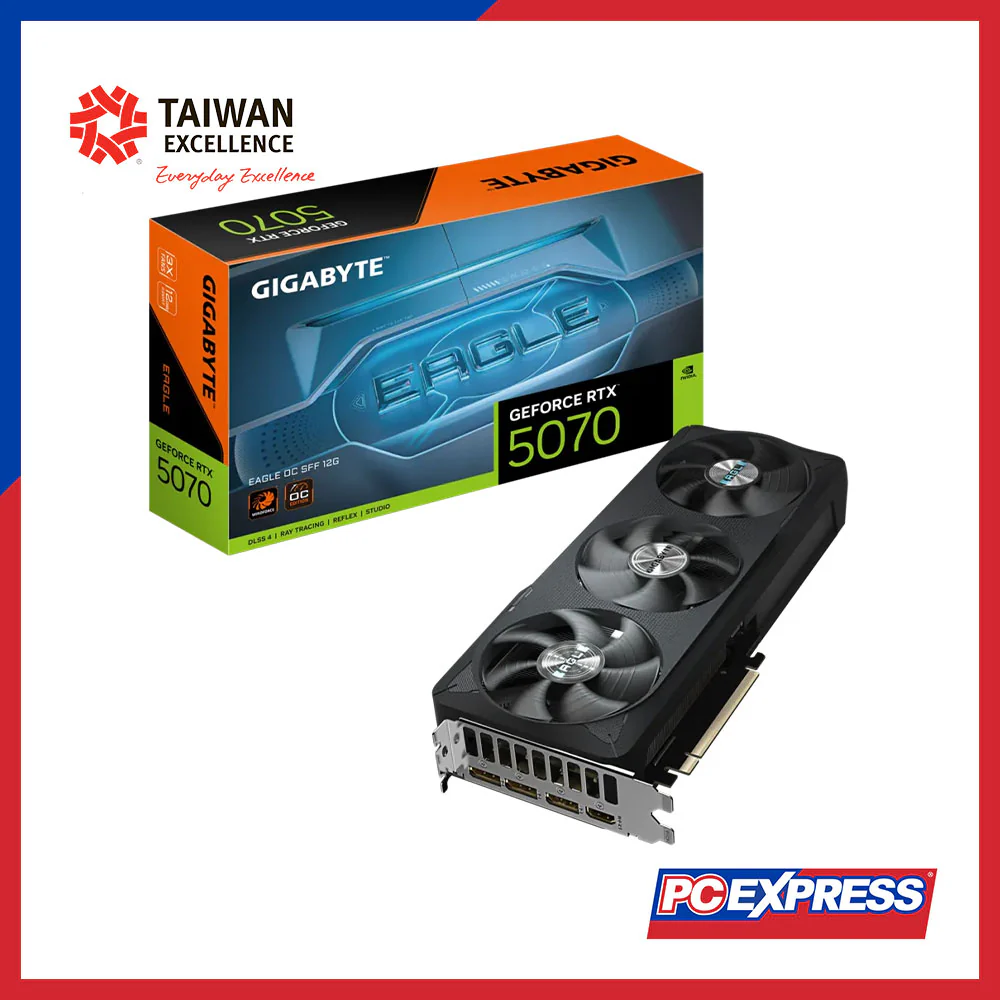 GIGABYTE GeForce RTX™ 5070 EAGLE OC SFF 12GB GDDR7 192-bit Graphics Card