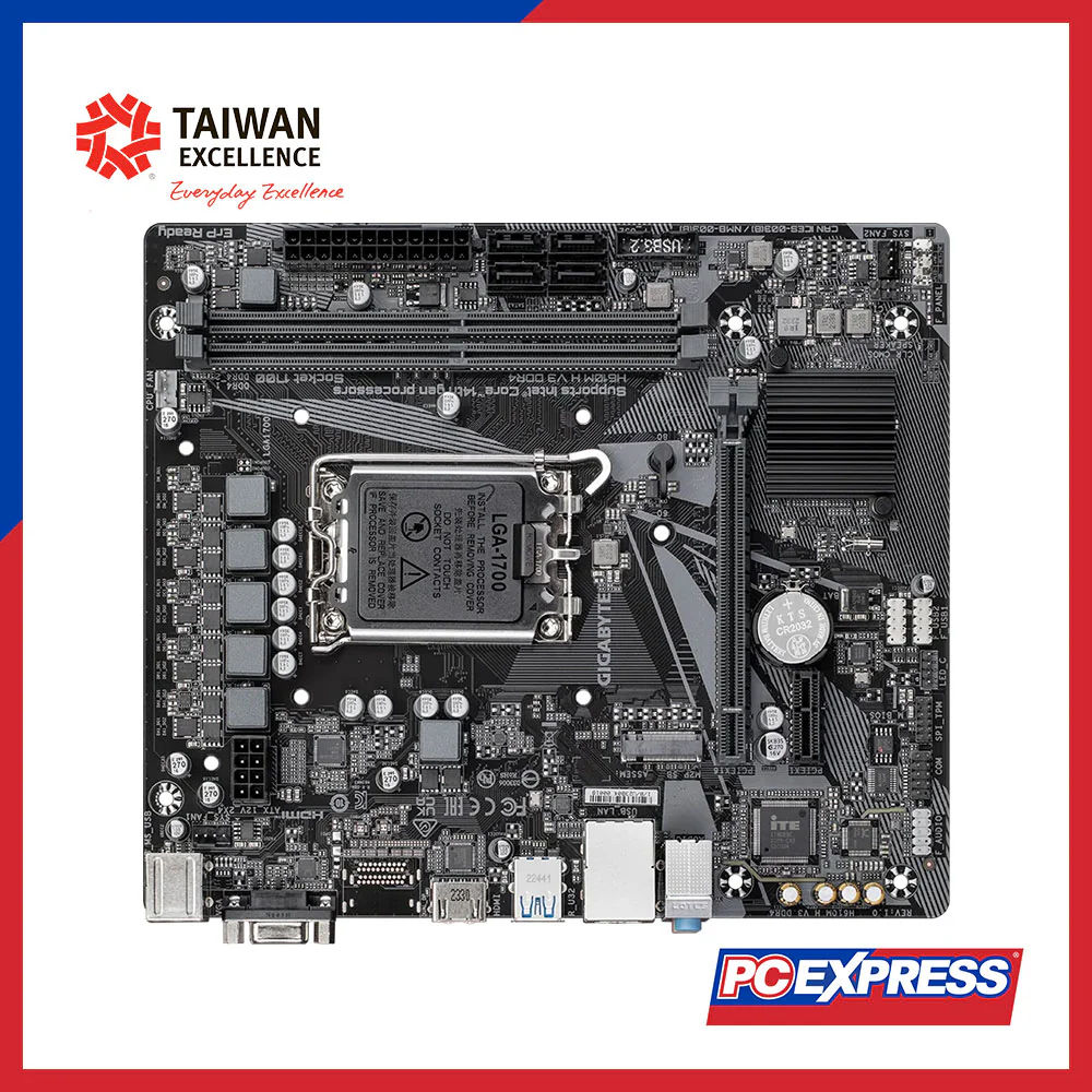 GIGABYTE H610M-H/V3 DDR4 mATX Motherboard - Image 4