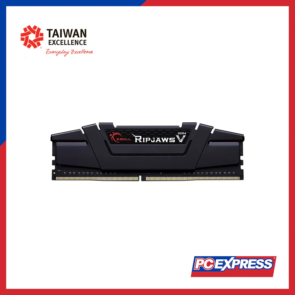 GSKILLS 16GB (2x 8GB) DDR4 3200MHz Ripjaws V (F4-3200C16D-16GVKB) Desktop Memory - Image 3
