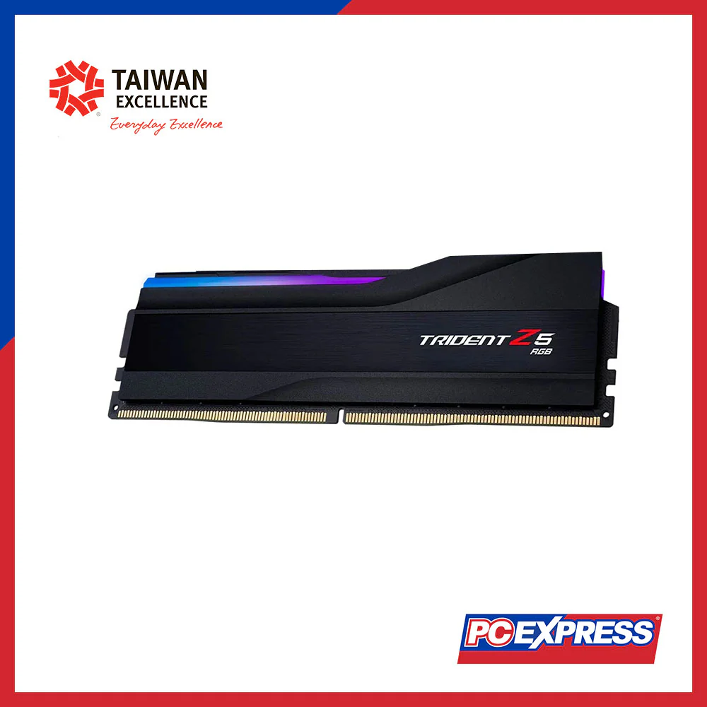 GSKILLS 16GB DDR5 6000MT/S (F5-6000J3636F16GX1-TZ5RK) TRIDENT Z5 RGB Desktop Memory - Image 2