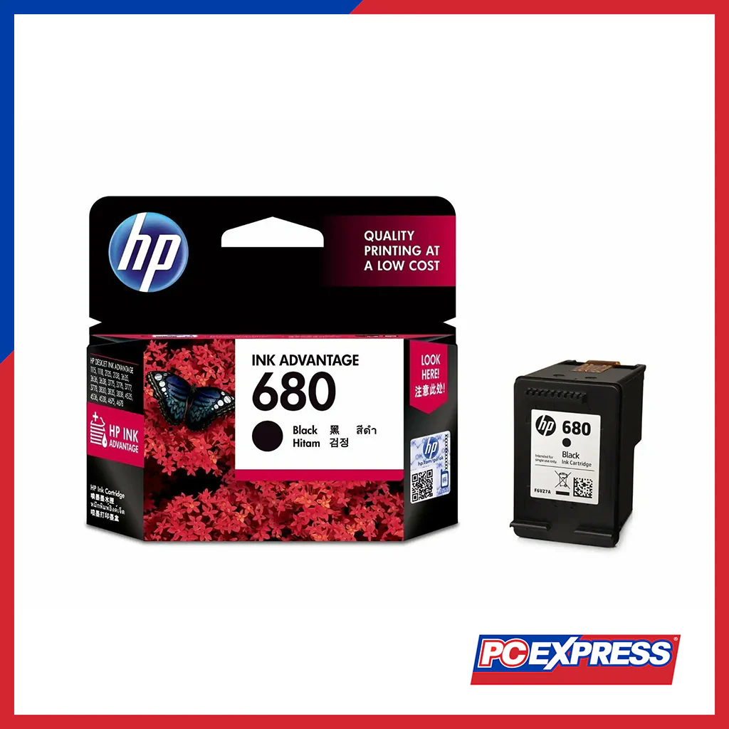 HP 680 Black Original Ink Advantage Cartridge - Image 2