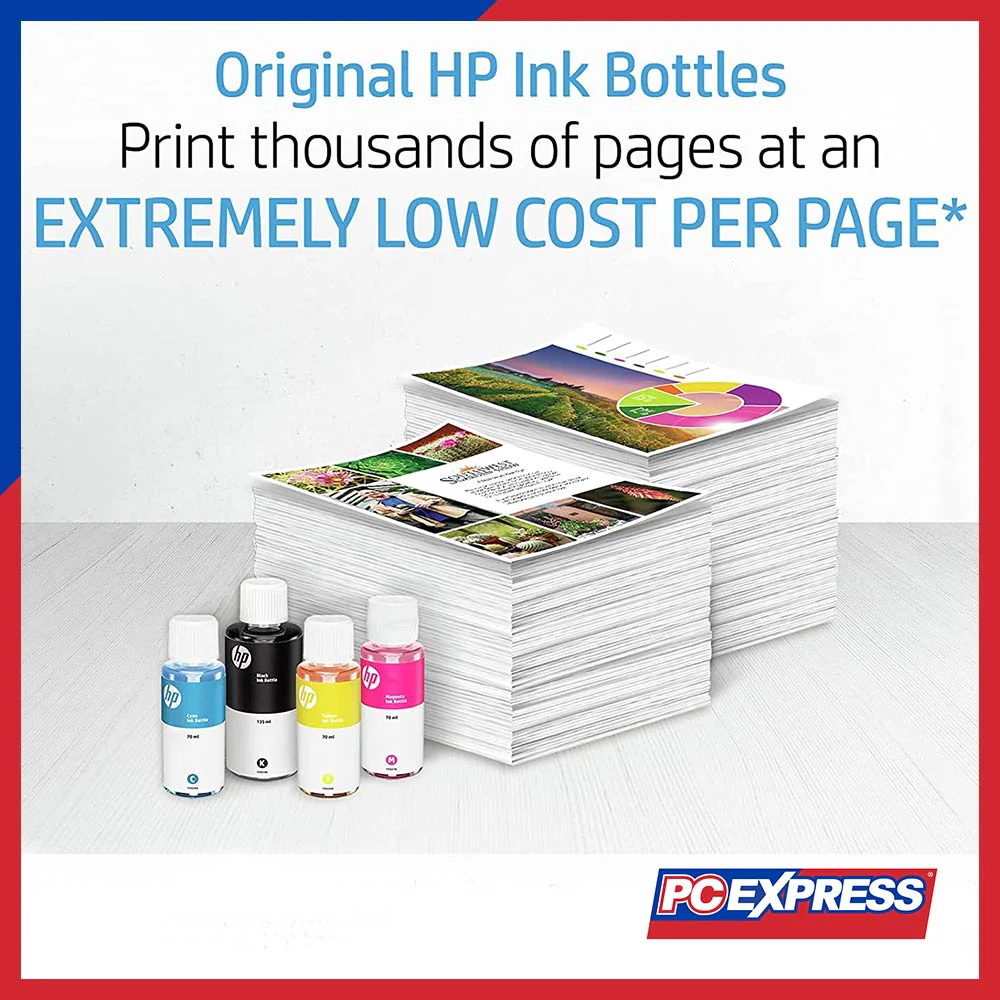 HP GT52 70-ml Cyan Original Ink Bottle - Image 2