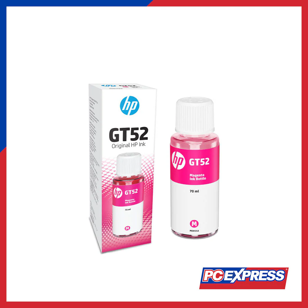 HP GT52 70-ml Magenta Original Ink Bottle