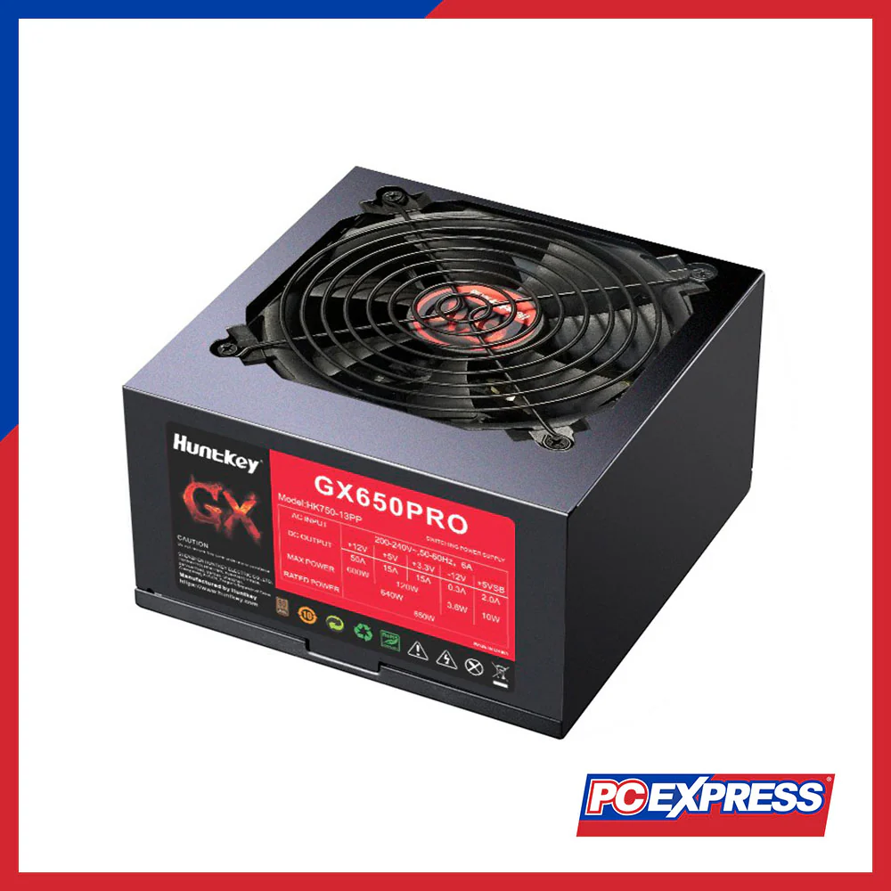 HUNTKEY GX650 PRO Bronze 650W 80+ Power Supply Non-Modular - Image 6