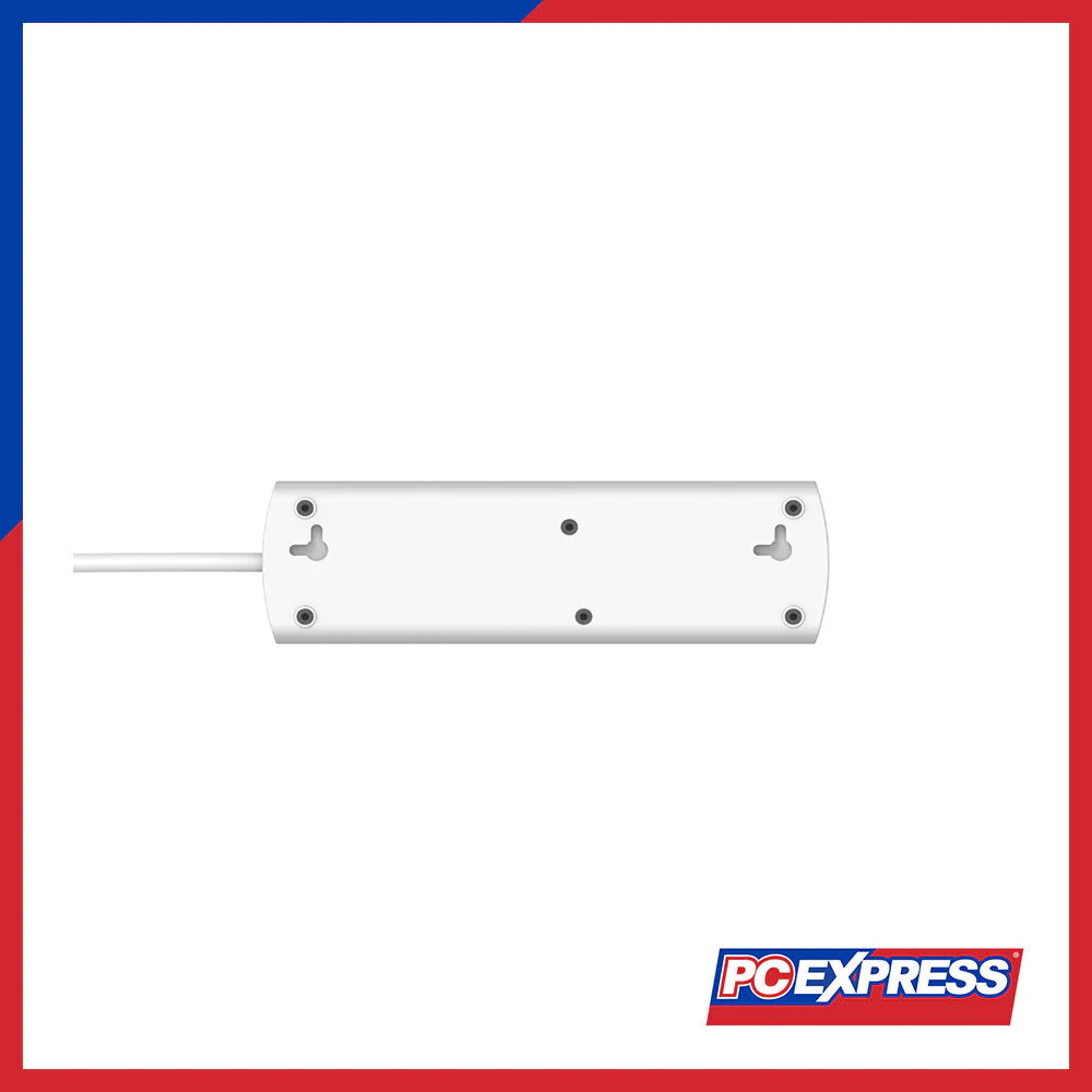 HUNTKEY SZM304-4 3-Socket Surge Protect Power Strip - Image 4