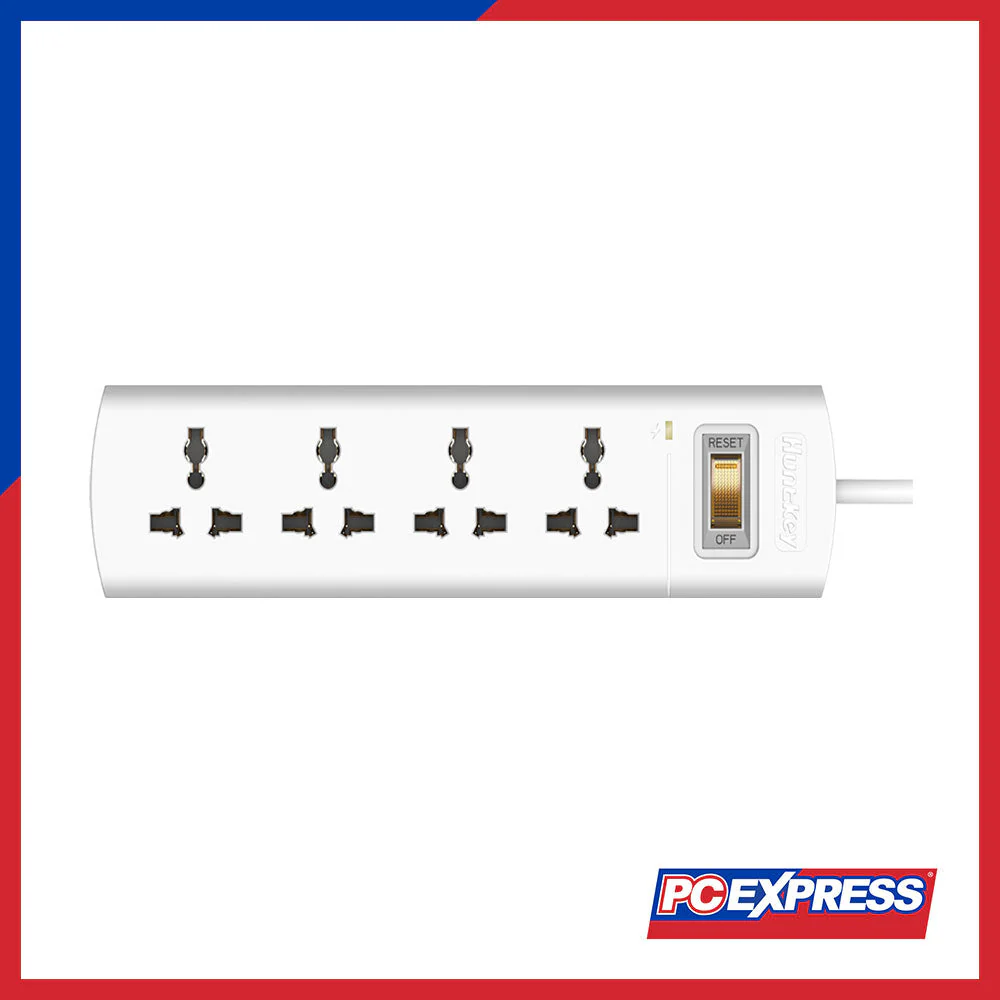 HUNTKEY SZM404-4 4-Socket Surge Protect Power Strip - Image 4