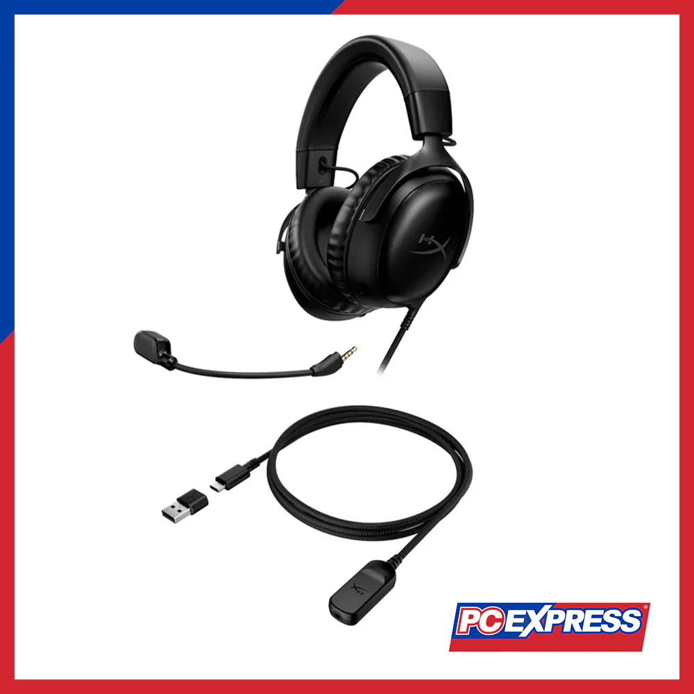 HYPERX Cloud III Gaming Headset - Black - Image 3
