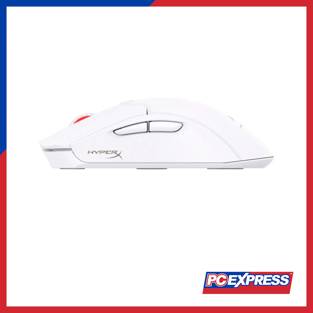 HYPERX Pulsefire Haste 2 (6N0A9AA) Wireless Gaming Mouse - White - Image 4