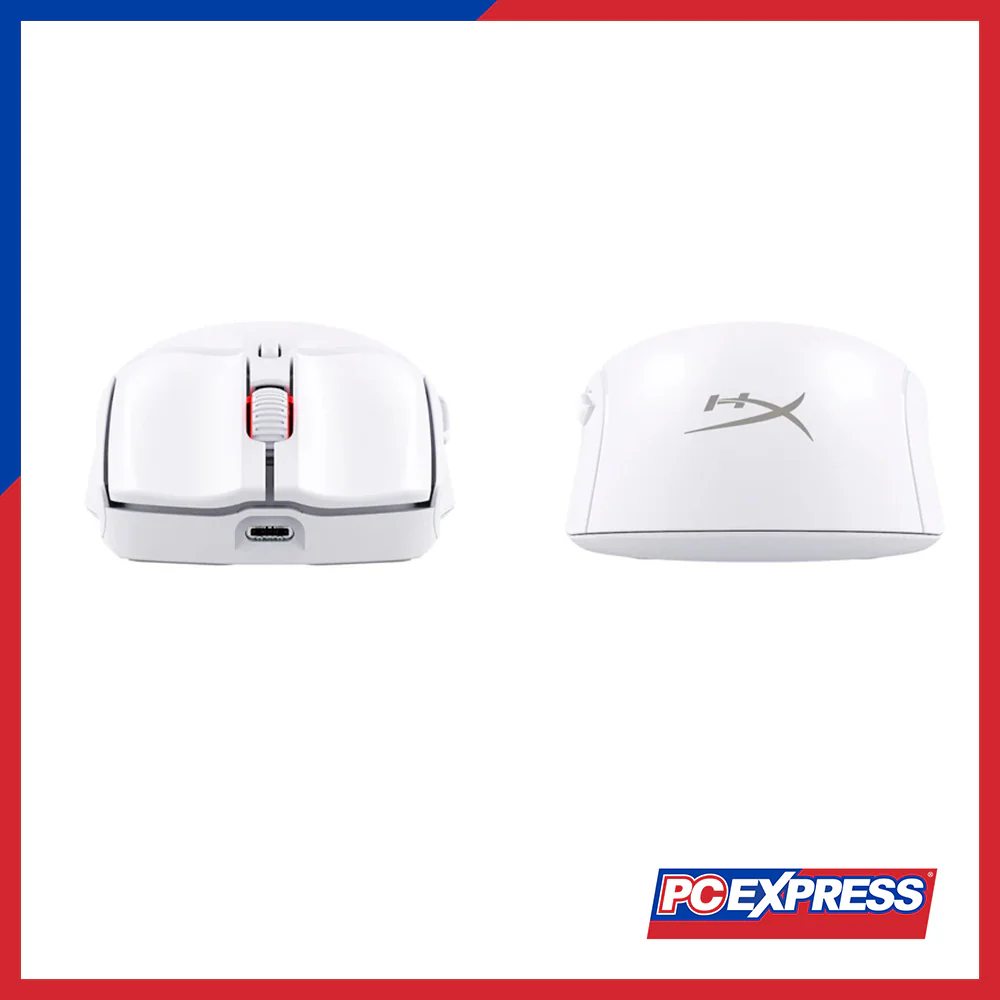 HYPERX Pulsefire Haste 2 (6N0A9AA) Wireless Gaming Mouse - White - Image 5
