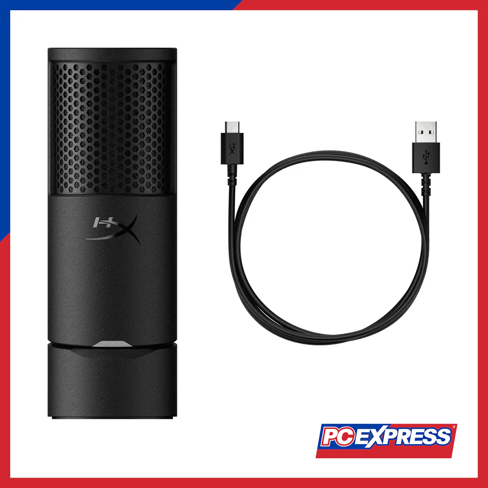 HYPERX Solocast 2 Gaming USB Condenser Microphone - Black