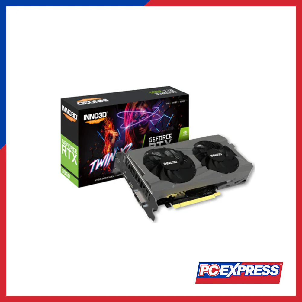 INNO3D GeForce RTX™ 3050 6GB TWIN X2 GDDR6 96-bit Graphics Card - Image 7