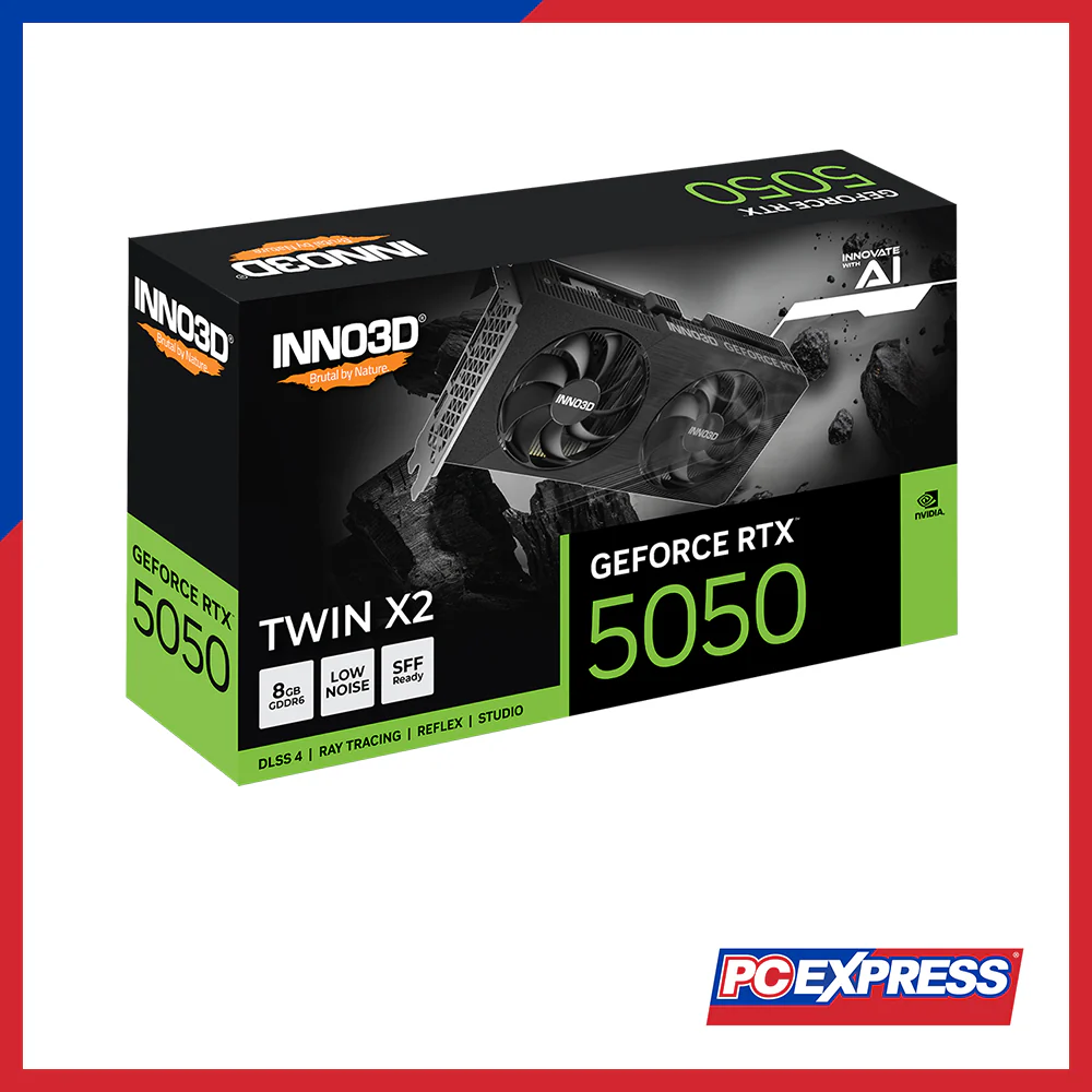 INNO3D GeForce RTX™ 5050 TWIN X2 8GB GDDR6 128-bit Graphics Card - Image 3