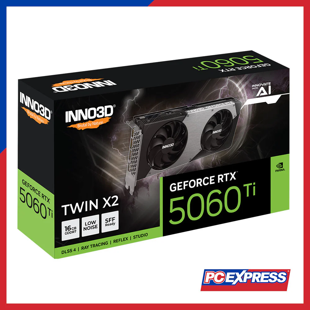 INNO3D GeForce RTX™ 5060 Ti TWIN X2 16GB GDDR7 128-bit Graphics Card - Image 3