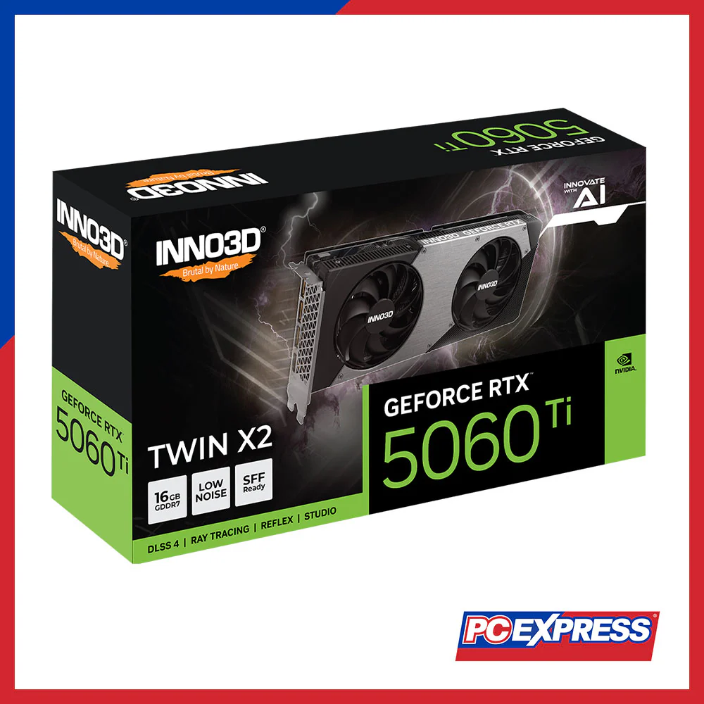INNO3D GeForce RTX™ 5060 Ti TWIN X2 OC 16GB GDDR7 128-bit Graphics Card - Image 3