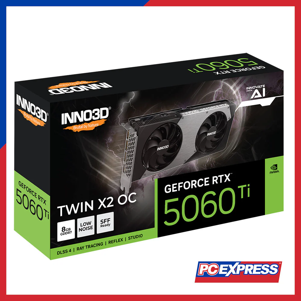 INNO3D GeForce RTX™ 5060 Ti TWIN X2 OC 8GB GDDR7 128-bit Graphics Card - Image 3