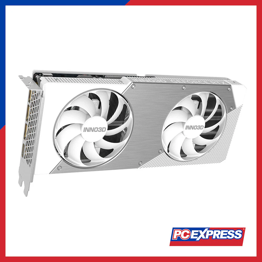 INNO3D GeForce RTX™ 5060 Ti TWIN X2 OC 8GB GDDR7 128-bit Graphics Card - White - Image 3