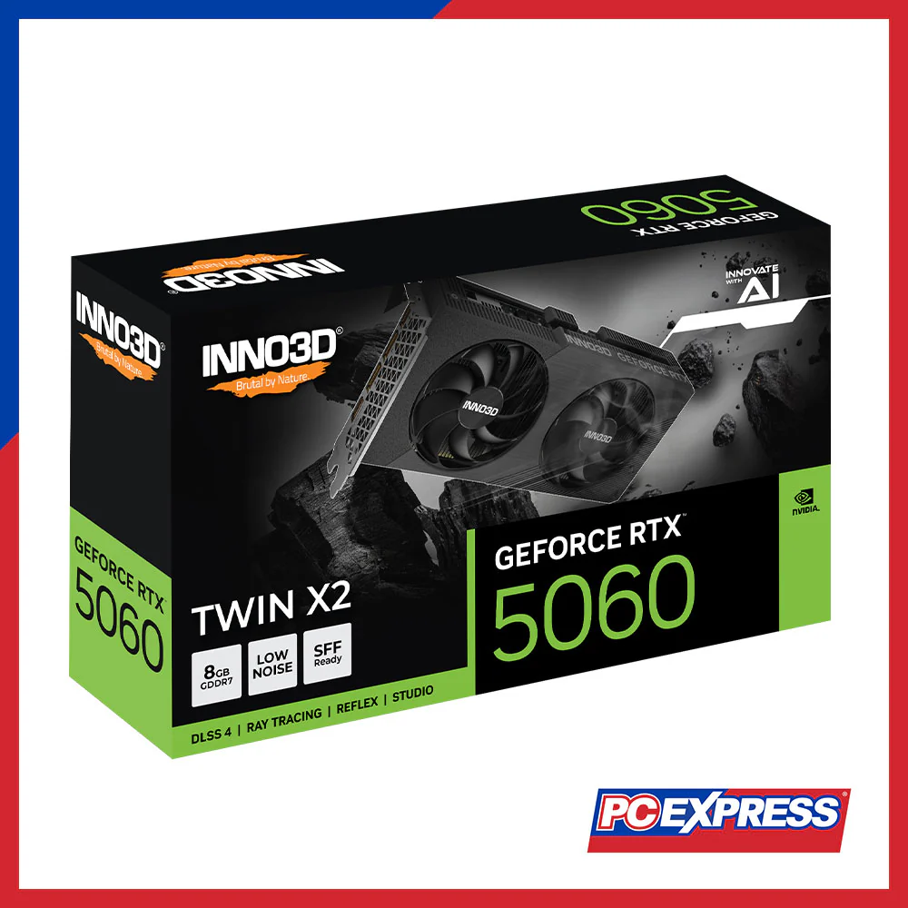INNO3D GeForce RTX™ 5060 TWIN X2 8GB GDDR7 128-bit Graphics Card - Image 3
