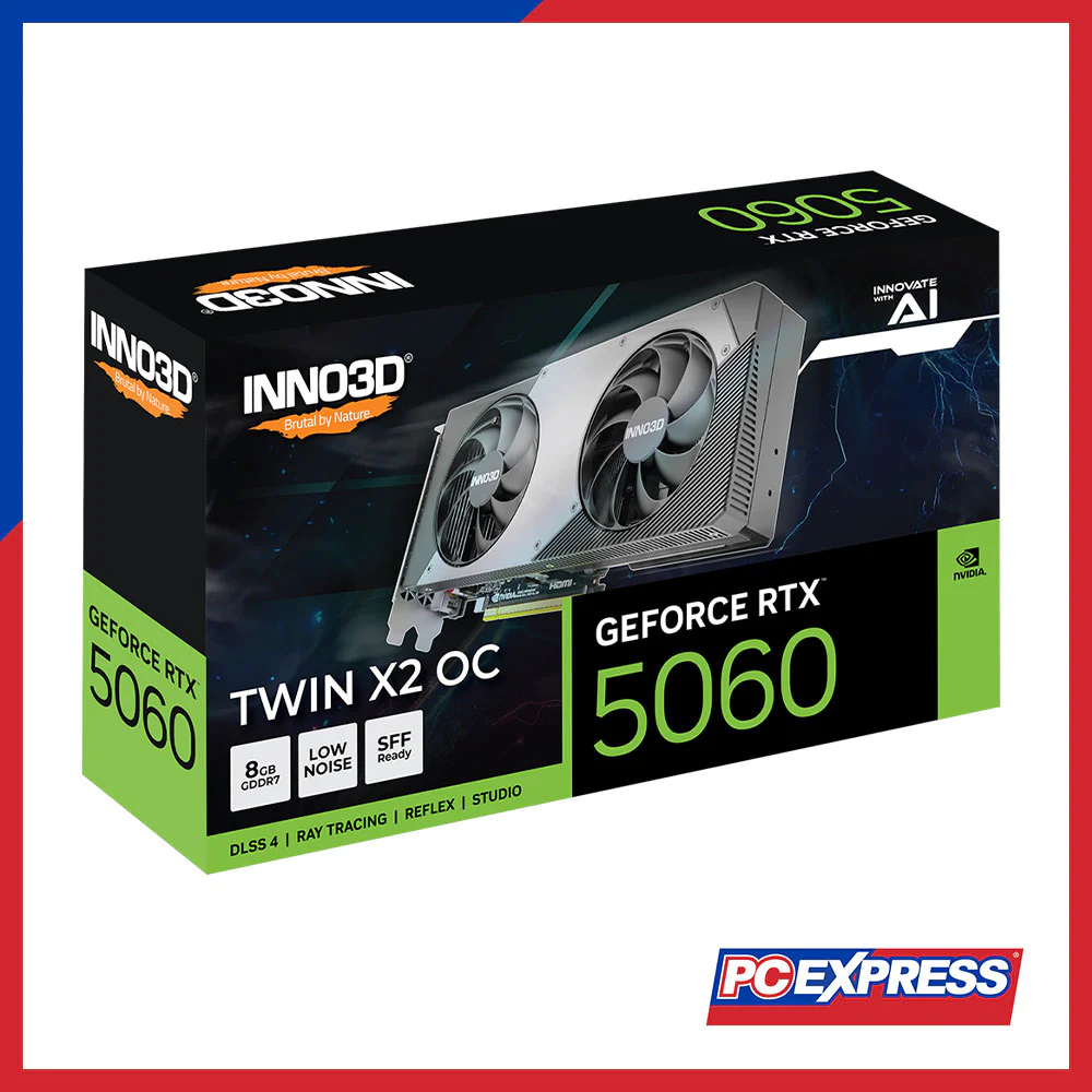 INNO3D GeForce RTX™ 5060 TWIN X2 OC 8GB GDDR7 128-bit Graphics Card - Image 3