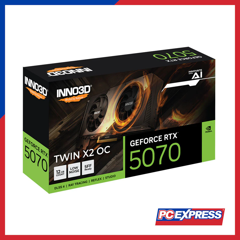 INNO3D GeForce RTX™ 5070 TWIN X2 OC 12GB GDRR7 192-bit Graphics Card - Image 3