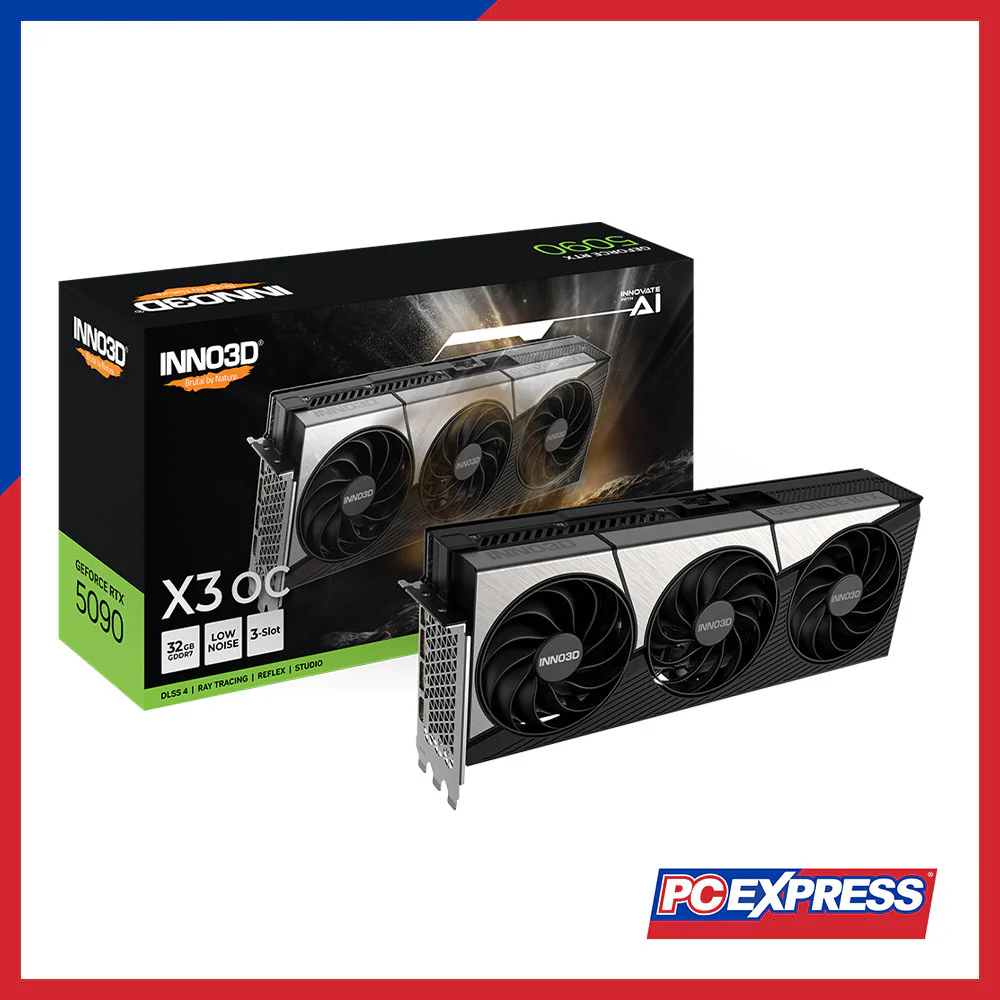 INNO3D GeForce RTX™ 5090 X3 OC 32GB GDDR7 512-bit Graphics Card