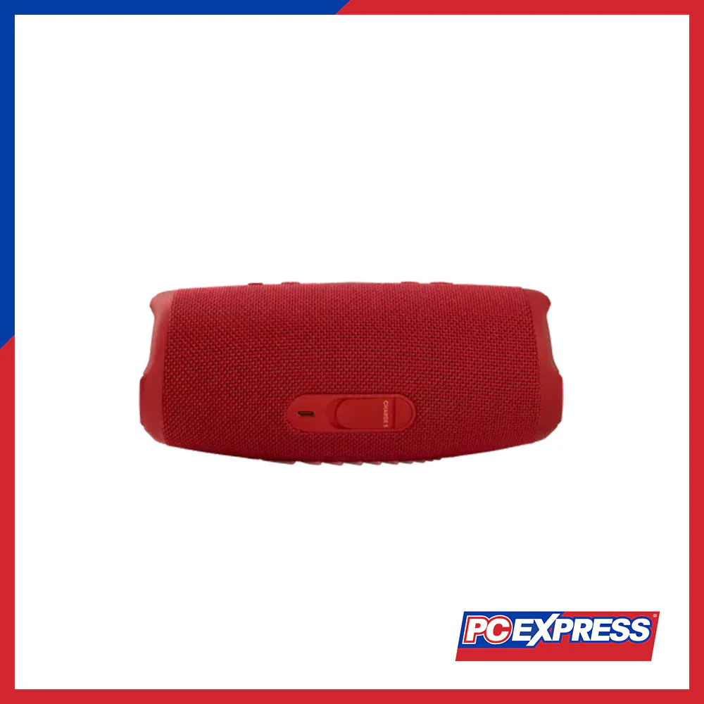 JBL Charge 5 Portable Waterproof Bluetooth Speaker (Red) - Image 3