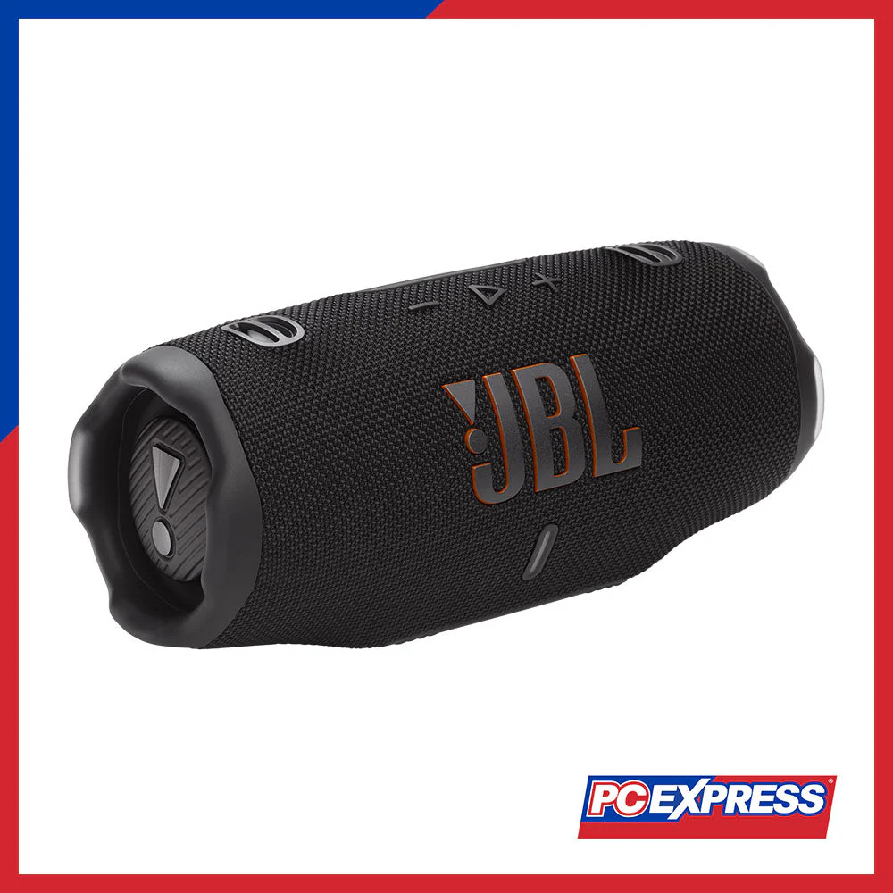JBL Charge 6 Portable Waterproof and Drop-Proof Bluetooth Speaker - Black - Image 5