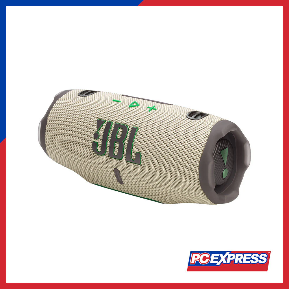 JBL Charge 6 Portable Waterproof and Drop-Proof Bluetooth Speaker - Sand - Image 6