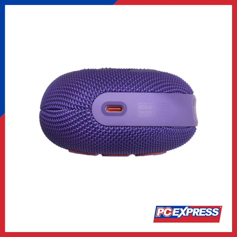 JBL Clip 5 Ultra-Portable Waterproof Bluetooth Speaker (Purple) - Image 6