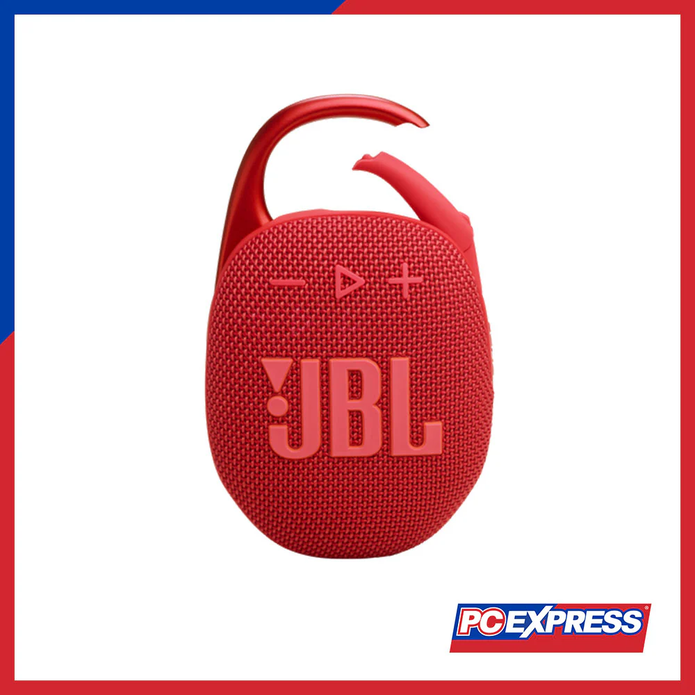 JBL Clip 5 Ultra-Portable Waterproof Bluetooth Speaker (Red) - Image 9